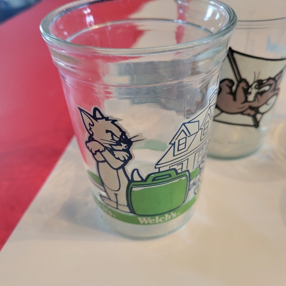 VINTAGE 1990 WELCH'S GLASSES - Picture 2 of 7